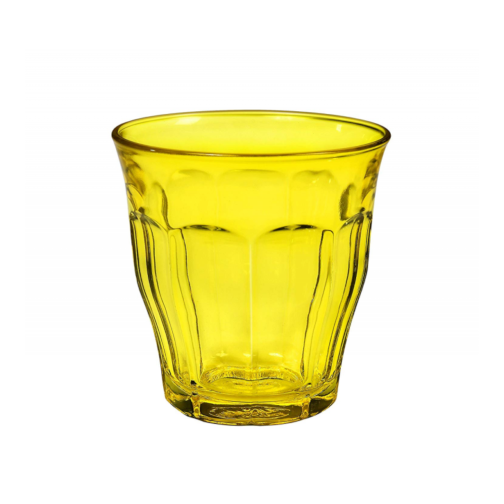 Duralex Stackable Glass Tumbler (48 per case) - Yellow - Curacao