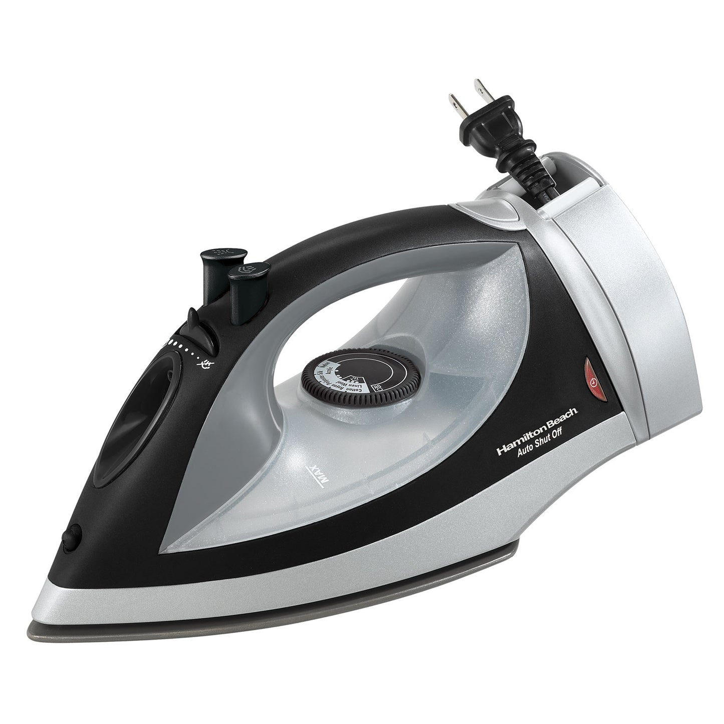 Hamilton Beach Non-Stick Iron With Retractable Cord - Black