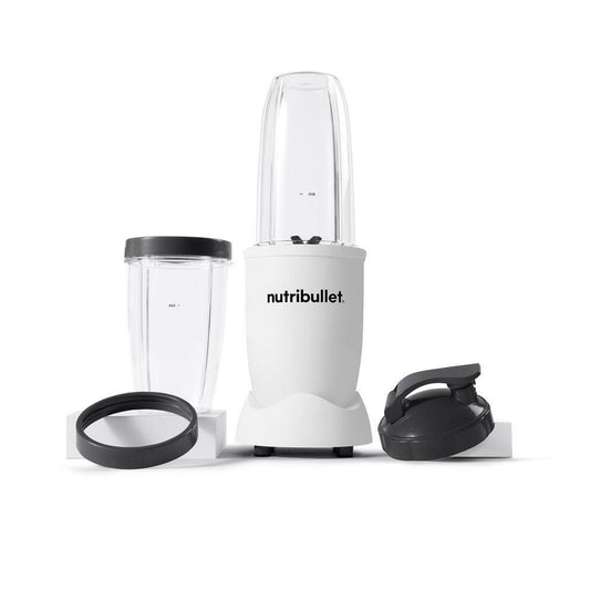 Licuadora personal Nutribullet Pro de una sola velocidad de 900 vatios - Color blanco mate