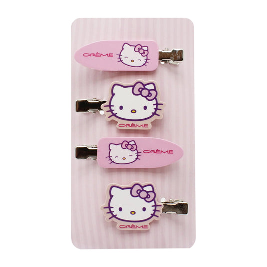 The CrÃƒÂ¨me Shop x Sanrio  Hello Kitty Hair Clips (Set of 4)