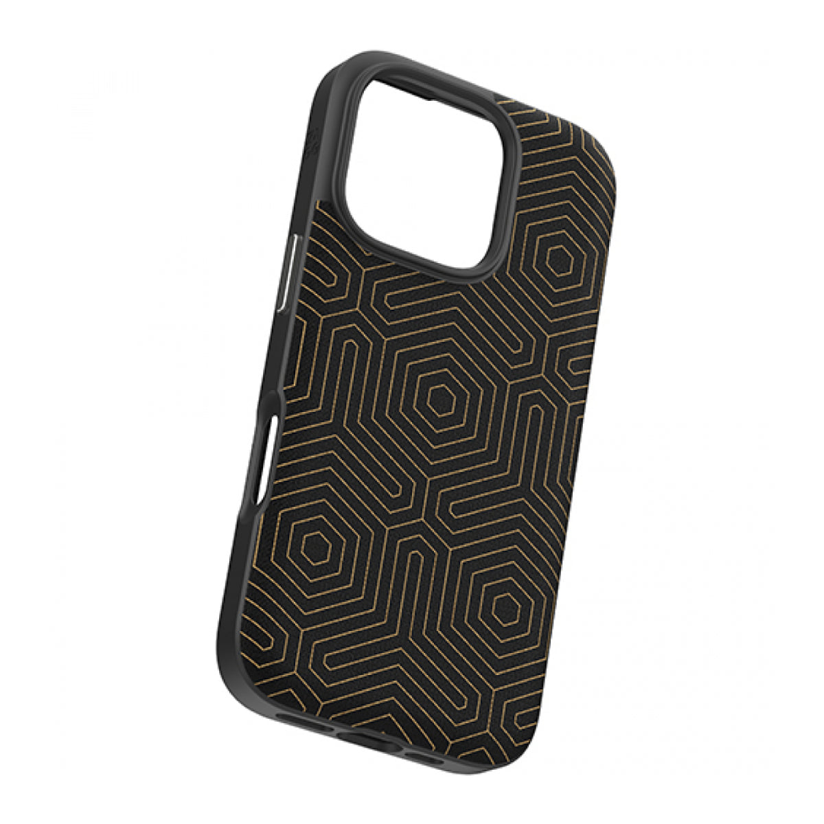 Zagg London Snap Case for Apple iPhone 16 Pro Max - Black Hexagon