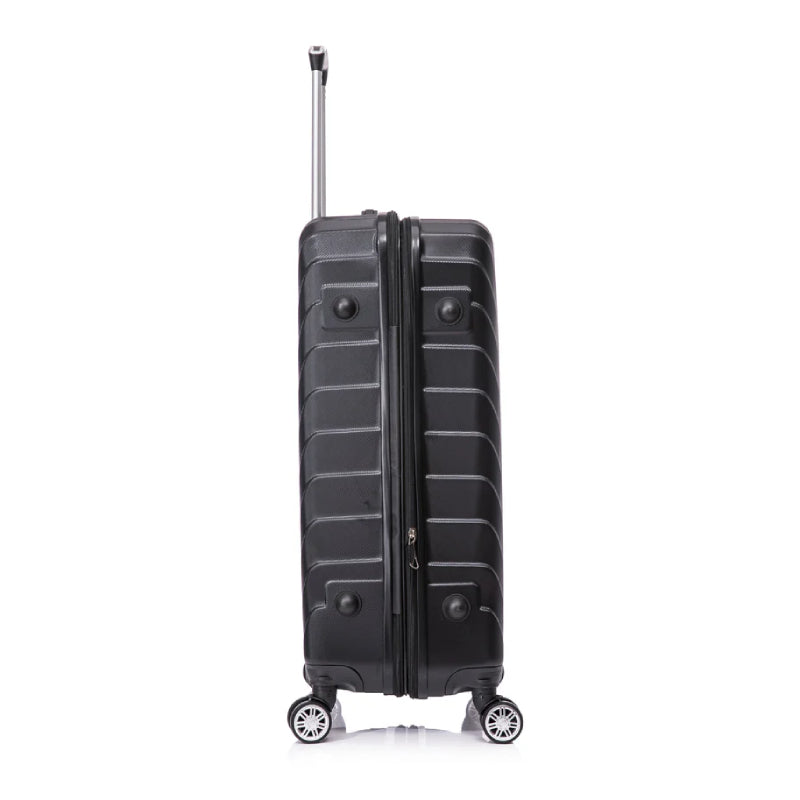 Toscano Prodigio 30" Luggage Suitcase - Jet Black