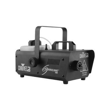CHAUVET DJ Hurricane 1000 Fog Machine with Manual and Wireless Remote Control - Black