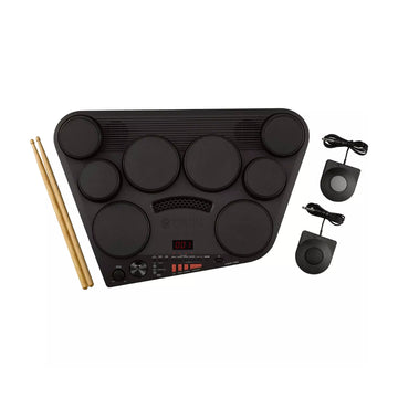 Yamaha DD-75 All-In-One Compact Digital Drums with Power Adapter - Black