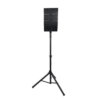Gemini 4X4" Portable Line Array PA System with Subwoofer - Black