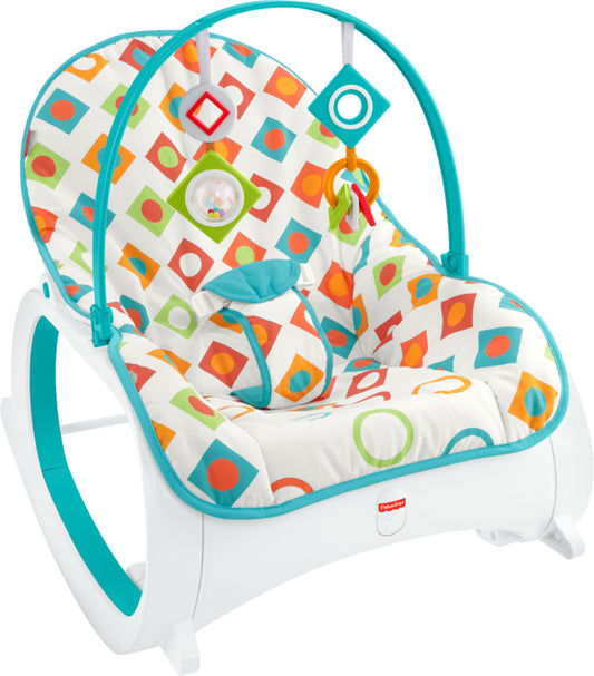 Fisher Price Infant to Toddler Rocker-Geo Diamonds