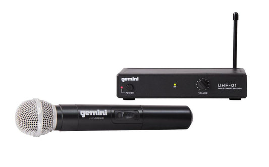 Gemini Wireless Handheld Microphone System F1