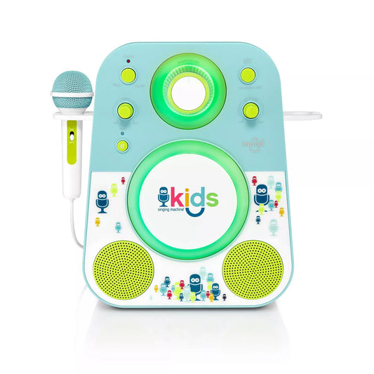 Singing Machine Kids Mood Blue Green