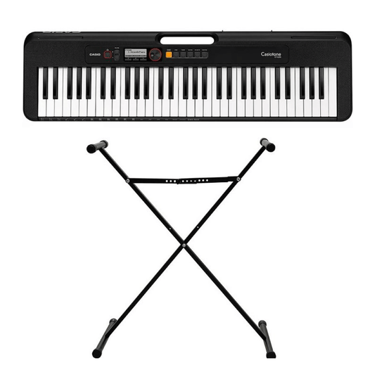 Casio Bundle: Portable Keyboard + Keyboard Stand