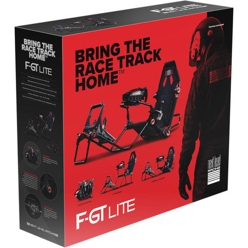 Next Level Racing F-GT Lite Simulator Cockpit - Black