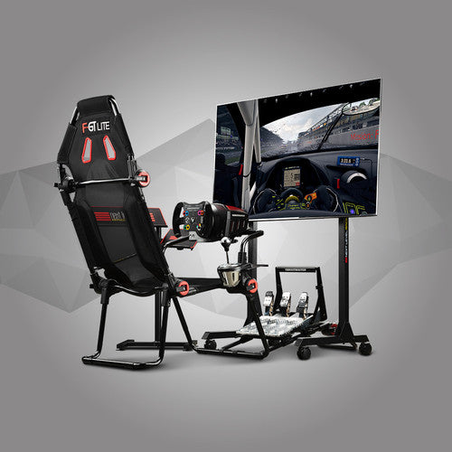 Cabina de simulador Next Level Racing F-GT Lite - Negra 