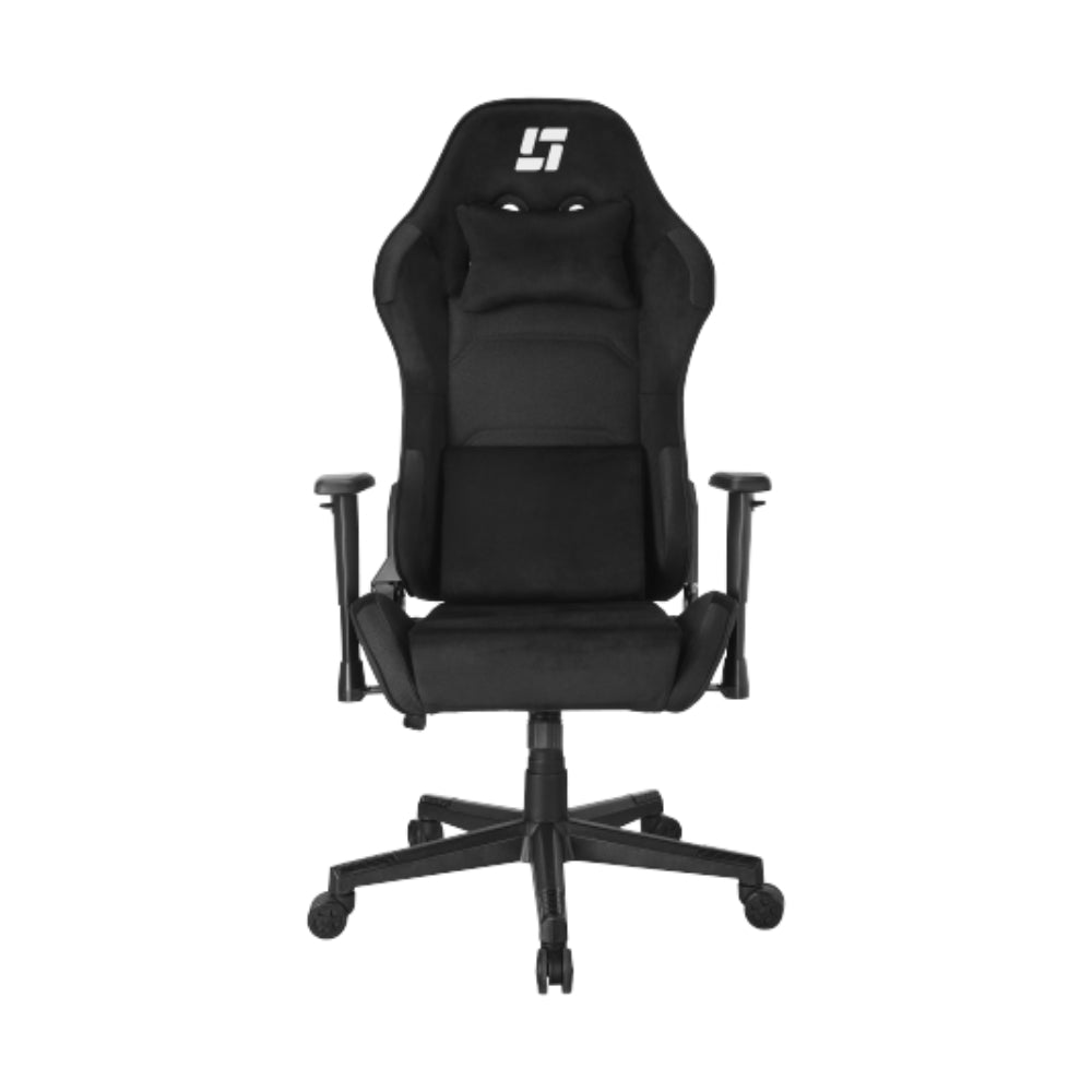 Black Widow Gaming Chair with RGB Lighting - Black