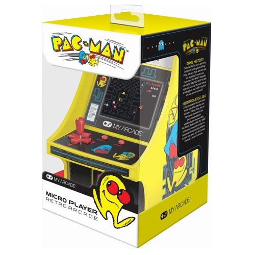 My Arcade Pac-Man Micro Player - Yellow/Black - Curacao
