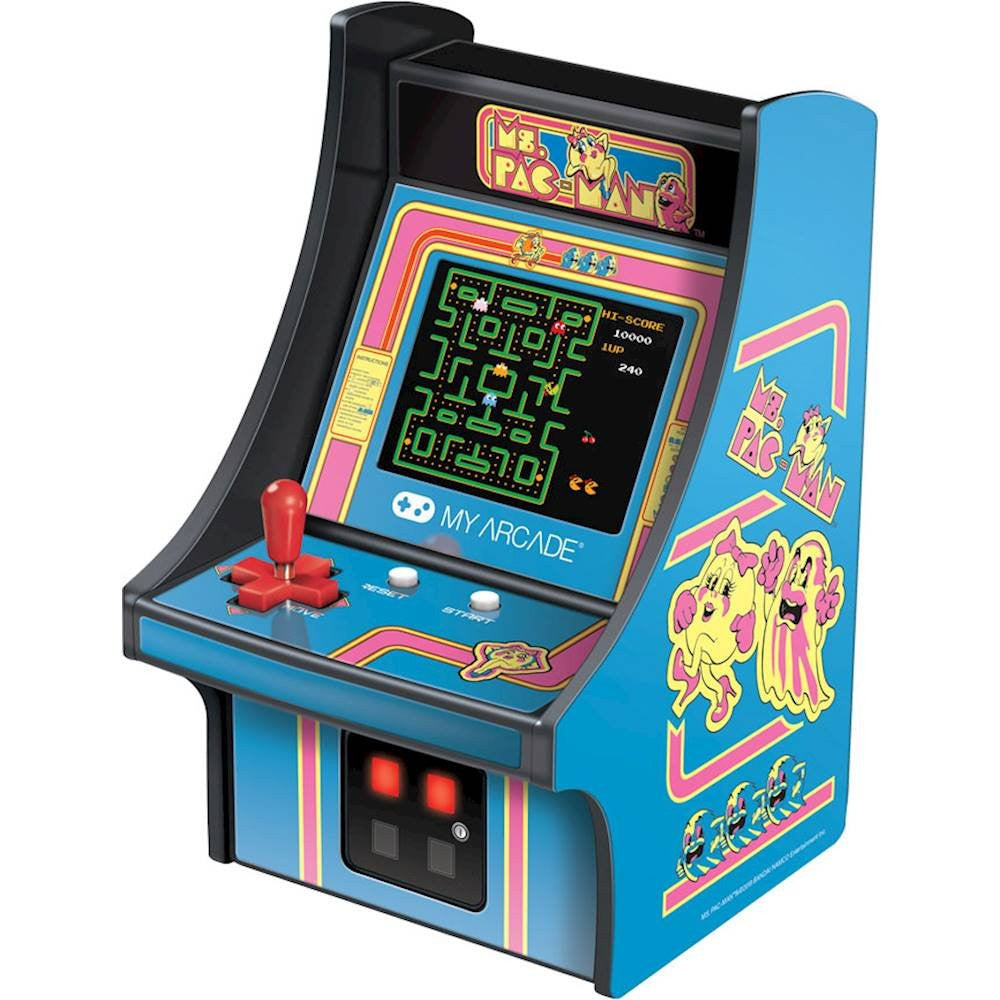 My Arcade Ms. Pac-Man Micro Player - Blue/Pink - Curacao