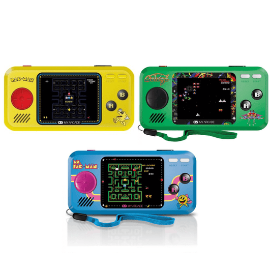 My Arcade Bundle: Pac-Man Pocket Player + Ms.Pac-Man Pocket Player + Galaga Pocket Player