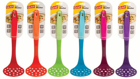 Glad Crystal Potato Masher