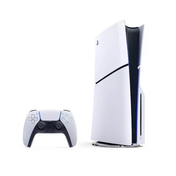 Bundle: Sony PlayStation 5 Slim 1TB Console + JBL Quantum 360X Over-the-Ear Wireless Gaming Headset + Black DualSense Wireless Controller