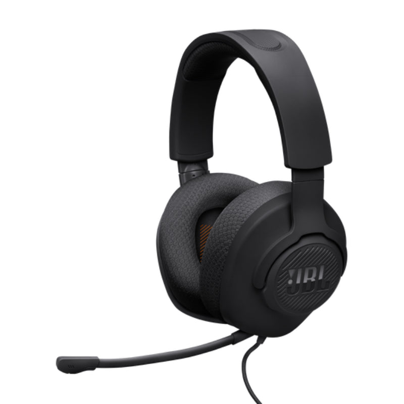 JBL Quantum 100M2 Over-the-Ear Wired Gaming Headset with Detachable Mic