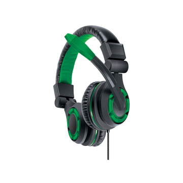 Dreamgear GRX-340 Wired Over-the-Ear Gaming Headset - Black/Green