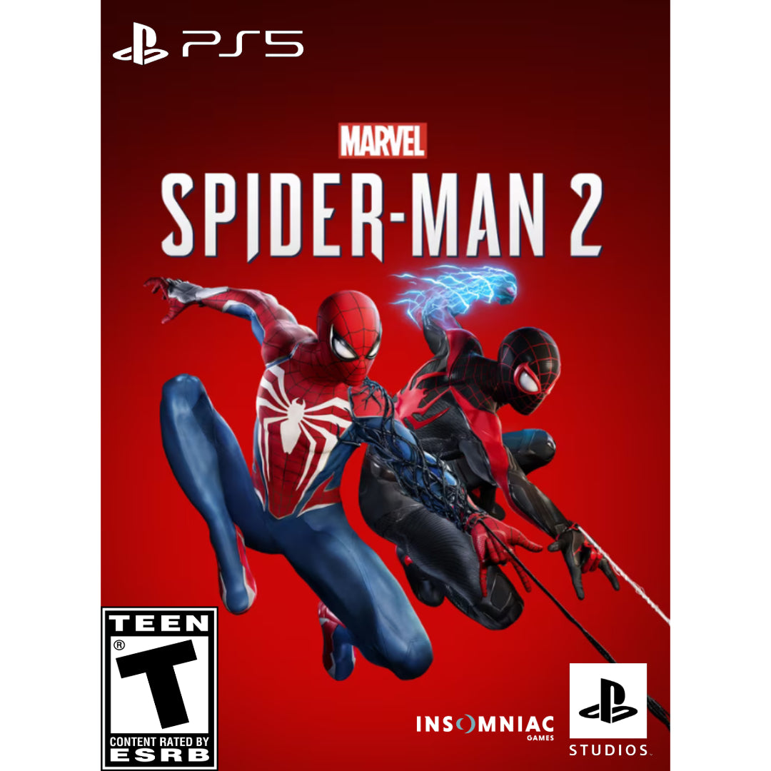 Sony PlayStation 5 Slim Console Marvel's Spider-Man 2 Bundle - White
