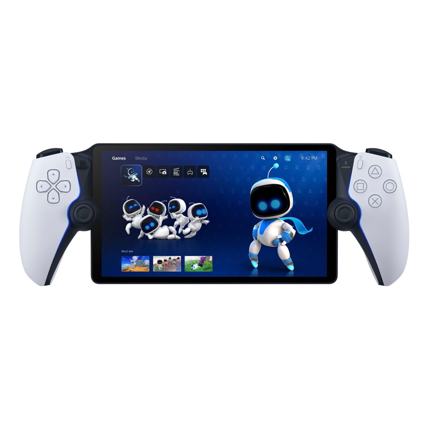 Paquete: consola Sony PlayStation 5 Slim + auriculares inalámbricos Sony Pulse Explore + reproductor remoto PlayStation Portal