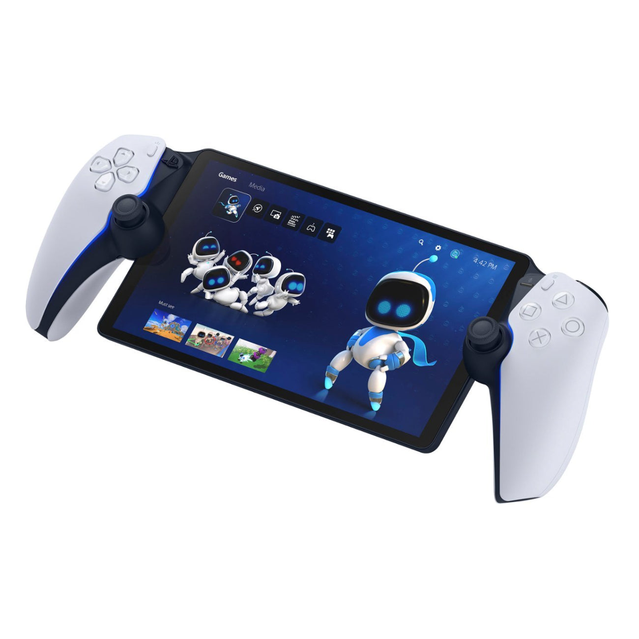 Paquete: consola Sony PlayStation 5 Slim + auriculares inalámbricos Sony Pulse Explore + reproductor remoto PlayStation Portal