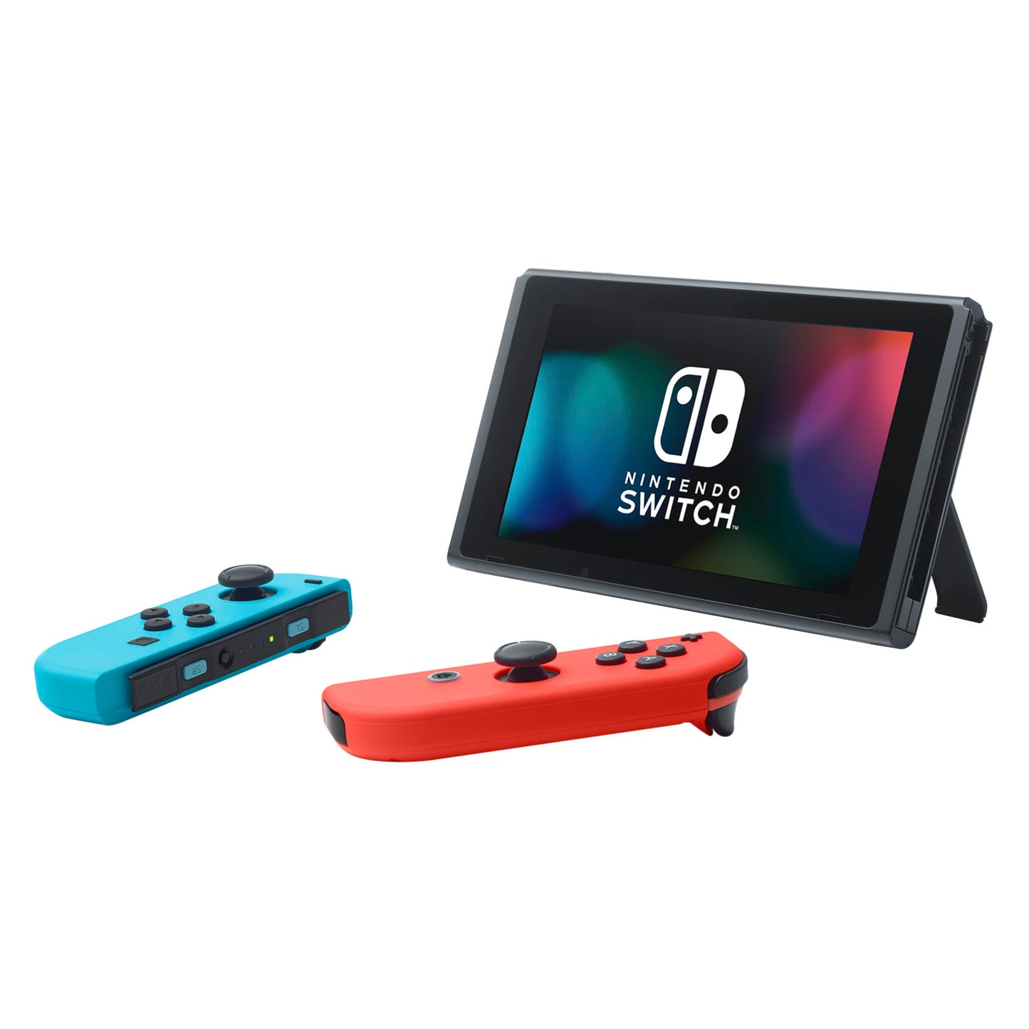 Paquete: Nintendo Switch Neon Joy-Con con Mario Kart 8 Deluxe + Nintendo World Championships NES Edition Deluxe Set + Estuche de consola RDS Industries Deluxe