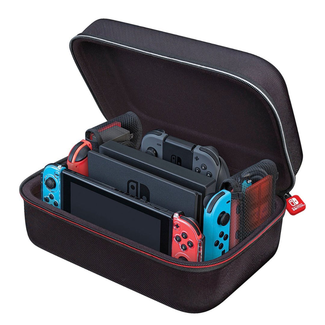 Bundle: Nintendo Switch OLED Console + RDS Industries Deluxe System Case + Princess Peach: Showtime!