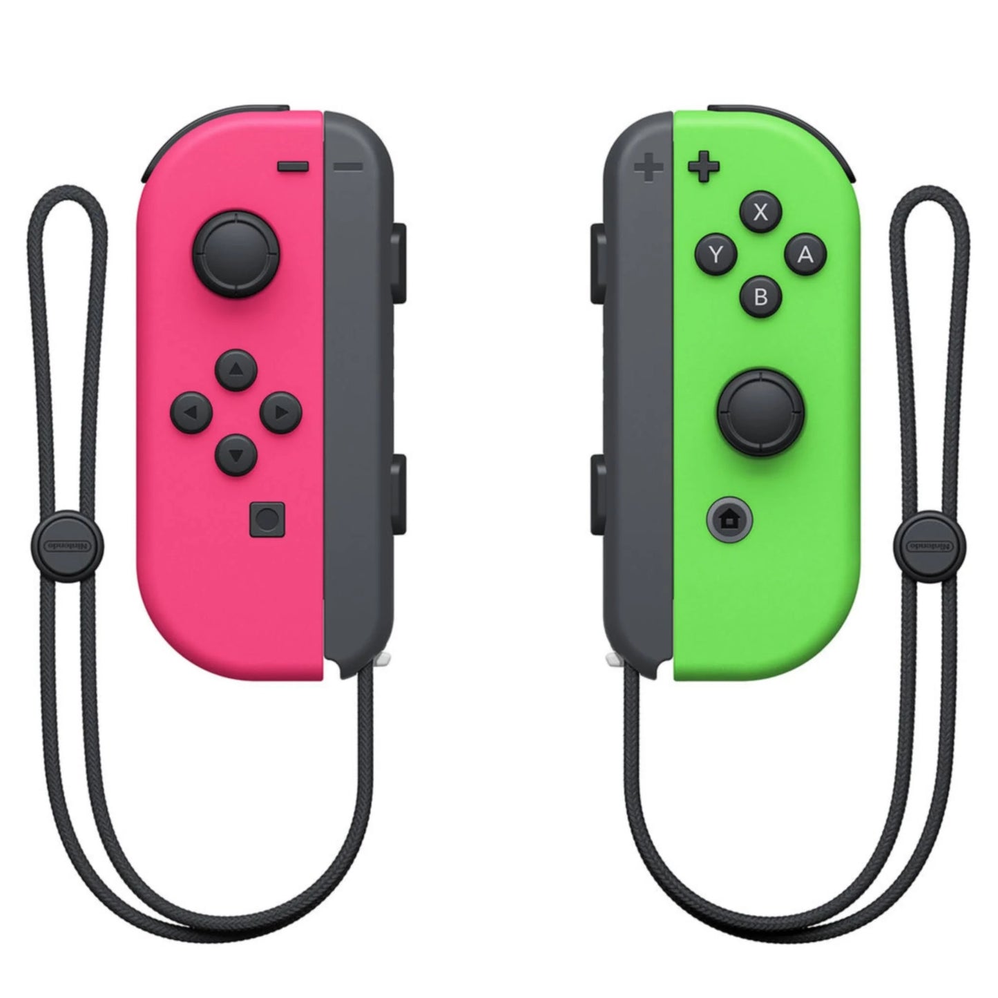 Paquete Nintendo Switch: consola Switch OLED (blanca) + control inalámbrico Joy-Con L/R (rosa neón/verde neón) + Super Mario Bros. Wonder