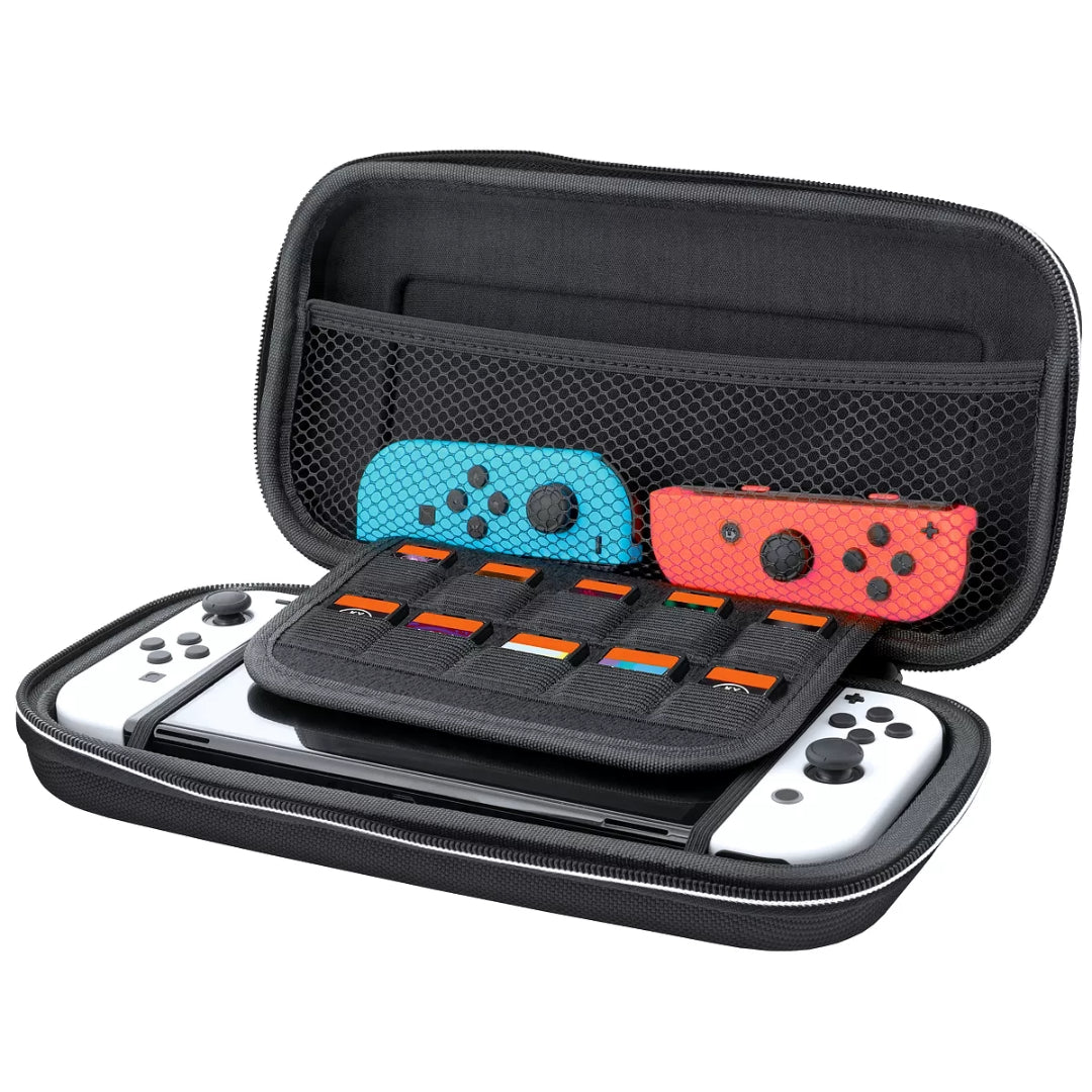 Kit de juego DreamGEAR OLED para Nintendo Switch - Negro/Blanco