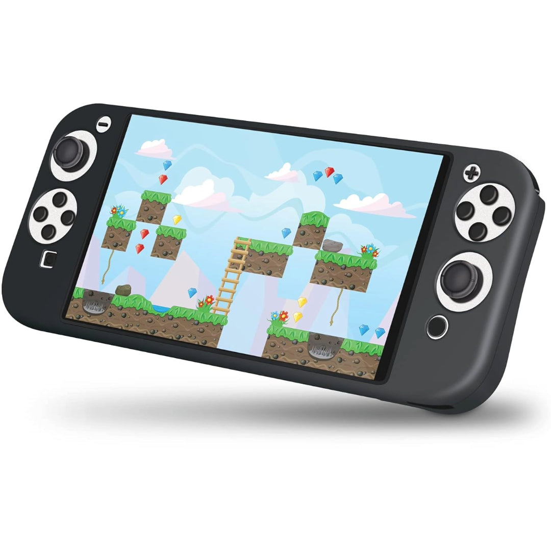 Dreamgear OLED Gamer Kit for Nintendo Switch, Black/White– Curacao