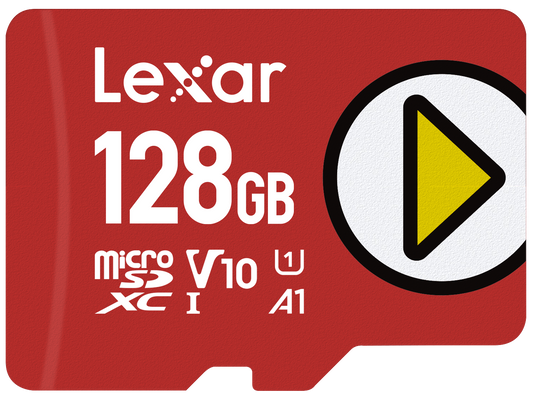 Tarjeta de memoria Lexar Play MicroSDXC UHS-I de 128 GB