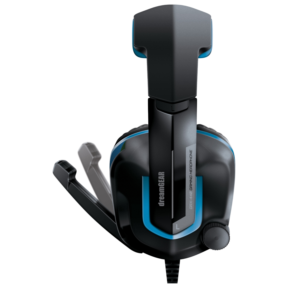 Auriculares con cable DreamGEAR PlayStation 4 - Negro/Azul 