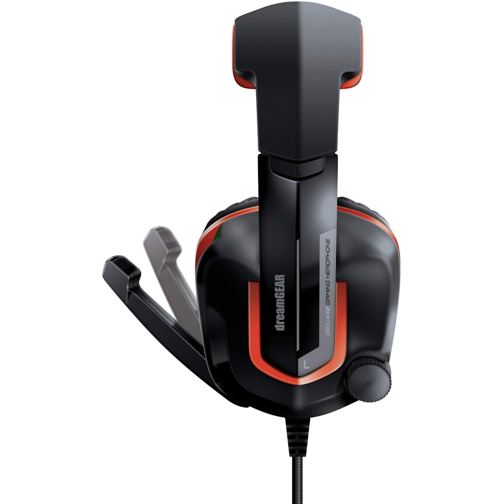 DreamGEAR Nintendo Switch Wired Gaming Headset - Black/Red - Curacao