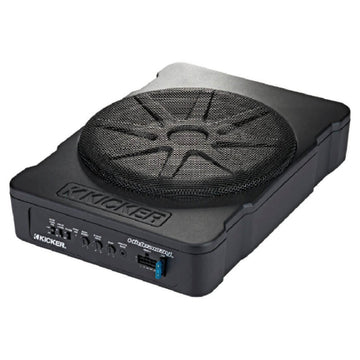 Kicker 51HS10 Hideaway 10" Compact Powered Subwoofer - Black