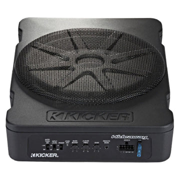 Kicker 51HS10 Hideaway 10" Compact Powered Subwoofer - Black