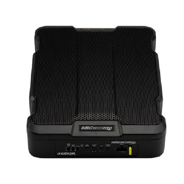 Kicker 51HS12 Hideaway 12" Compact Powered Subwoofer - Black