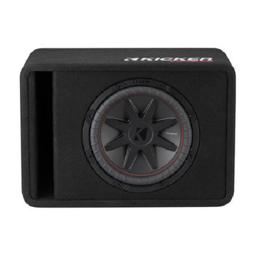 Kicker 52VCVR122 12" CompVR Subwoofer Enclosure - Black
