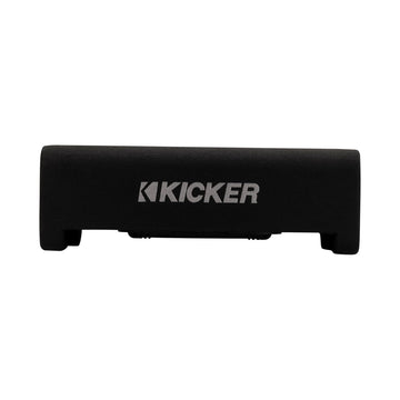 Kicker 53PL7TDF12 12" Powered Down-Firing Subwoofer Enclosure with 600W Amplifier - Black