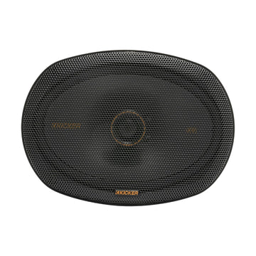 Kicker 51KSC6904 9" 2-Way Coaxial Speakers with Tweeter (Pair) - Black
