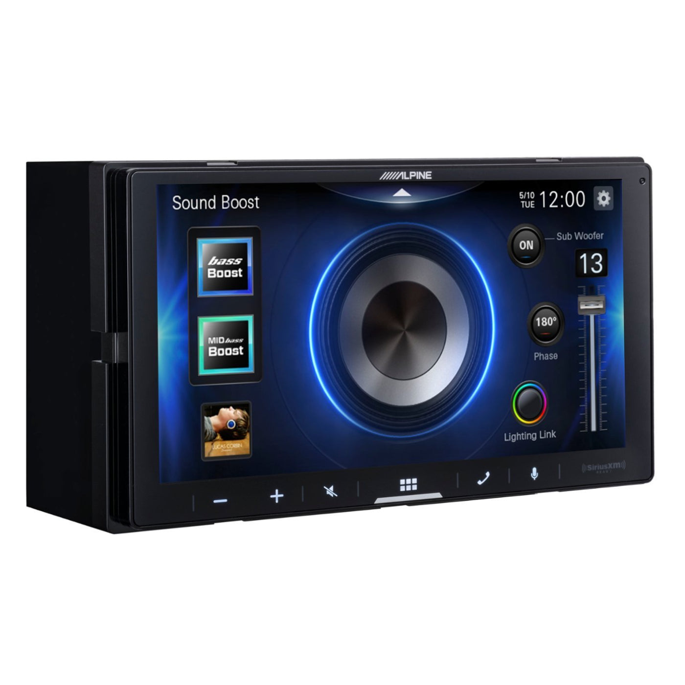 Paquete: Receptor multimedia digital Alpine de 7" con Bluetooth, Android Auto y Apple CarPlay + Juego de altavoces de componentes de alta resolución de 2 vías Alpine S2-S69C S-Series de 6" x 9"