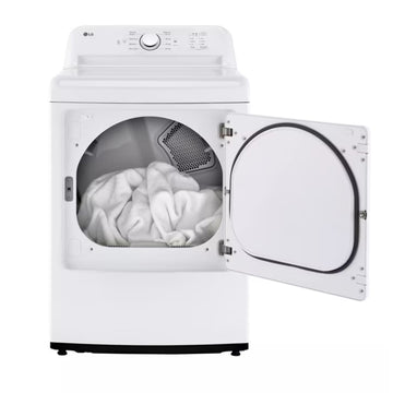 LG DLG6101W 7.3 cu. ft. Ultra Large Capacity Rear Control Gas Dryer - White