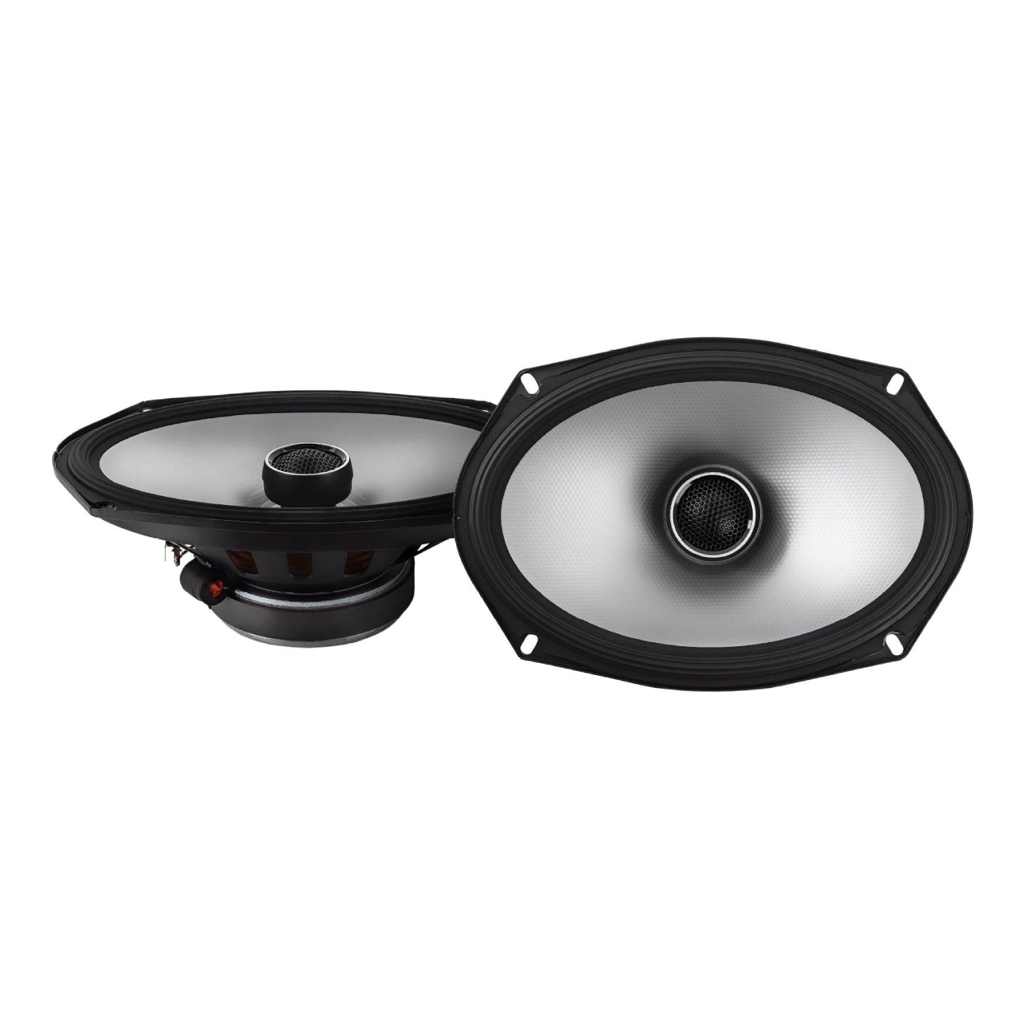 Paquete: Receptor de medios digitales Bluetooth Alpine de 7" + Altavoces coaxiales para automóvil de 2 vías, alta resolución y 6" x 9" Alpine S2-S69 S-Series