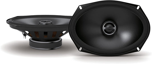 ALPINE S-S69 Coaxial 6"X9" 2 - Way Speaker (Pair) - Black - Curacao