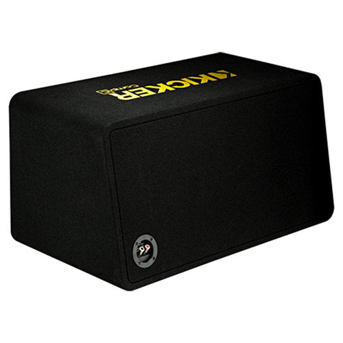 Altavoces Kicker de 6" x 9" para automóvil de 3 vías con conos de polipropileno (par) + Amplificador de subwoofer y altavoz de 5 canales para automóvil de 1200 W + Subwoofer para automóvil Dual CompC de 12"/600 vatios RMS/2 ohmios