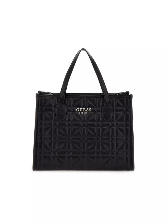 GUESS Silvana 2 Comp Tote Black