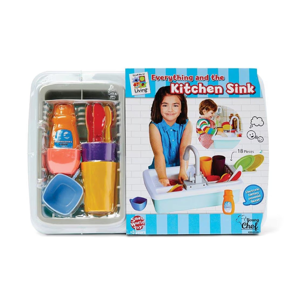 KNP Kitchen Sink Playset (18-Pieces)