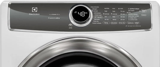 Electrolux 8 Cf White Fl Gas Dryer