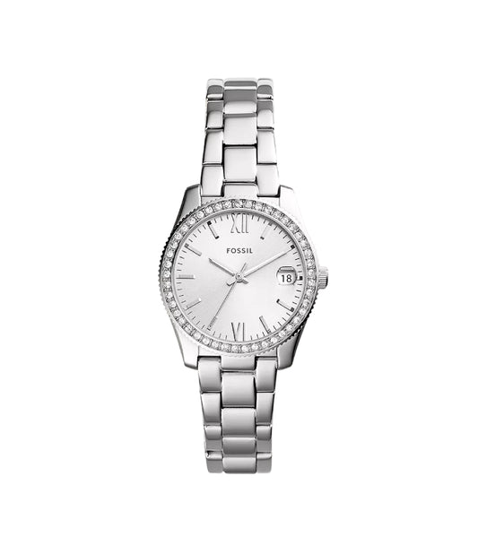 Fossil Scarlette Mini Women's 32mm Bracelet Watch - Silver