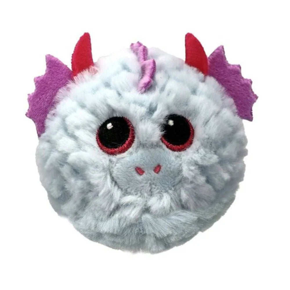 Ty Beanie Bouncers 4" Mystic Dragon Plush Toy - White/Red